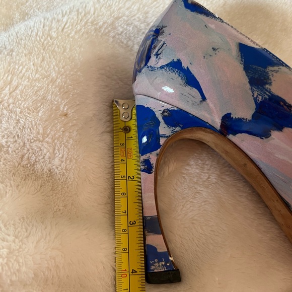 DIOR Songe Painted Pastel Patent Leather Stilettos - Picture 4 of 6